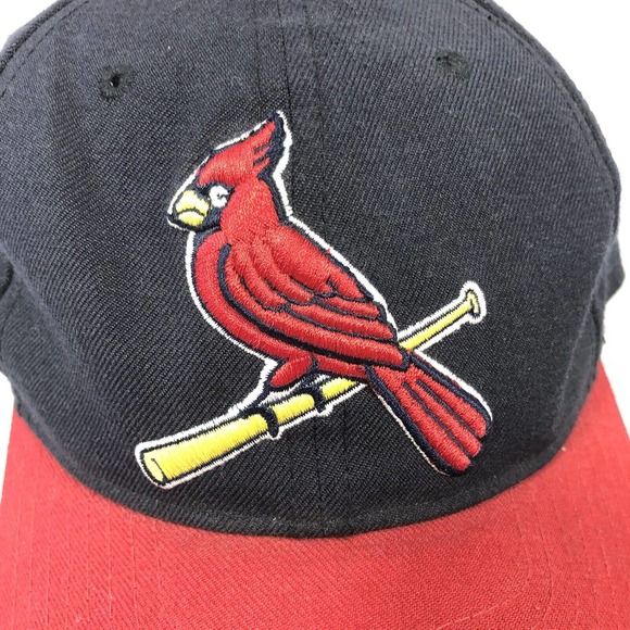 VTG ST LOUIS CARDINALS NEW ERA HAT CAP WOOL BLEND EARLY 2000s Y2K ADJUSTABLE OSF - Picture 6 of 15